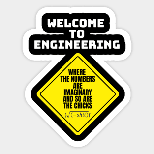 Mathematics and Engineering Sticker